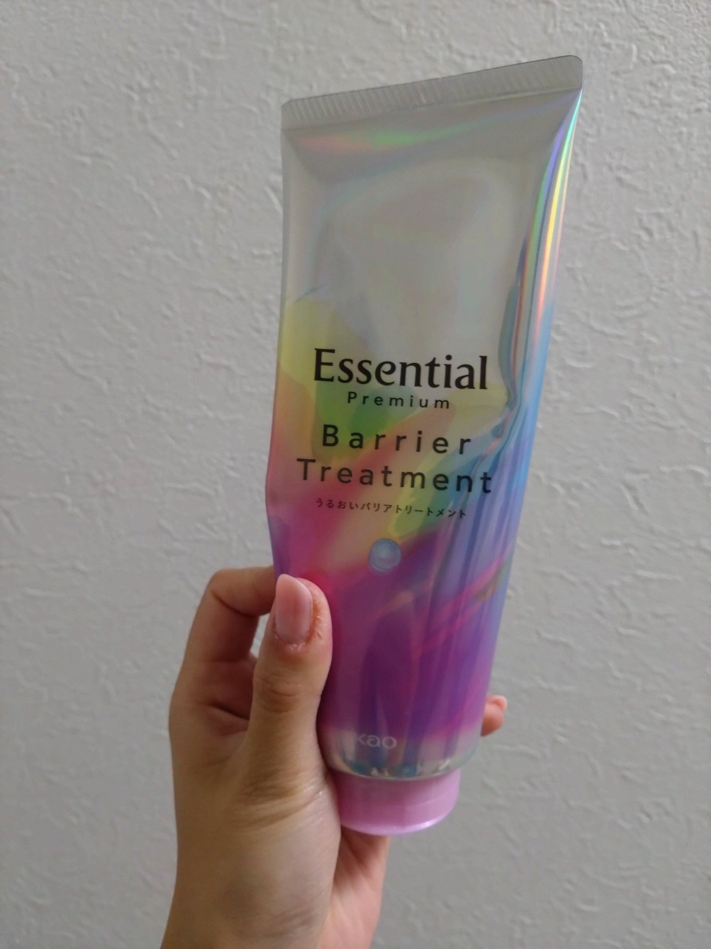 エッセンシャル プレミアム バリアトリートメント/エッセンシャル/洗い流すヘアトリートメントを使ったクチコミ(1枚目)