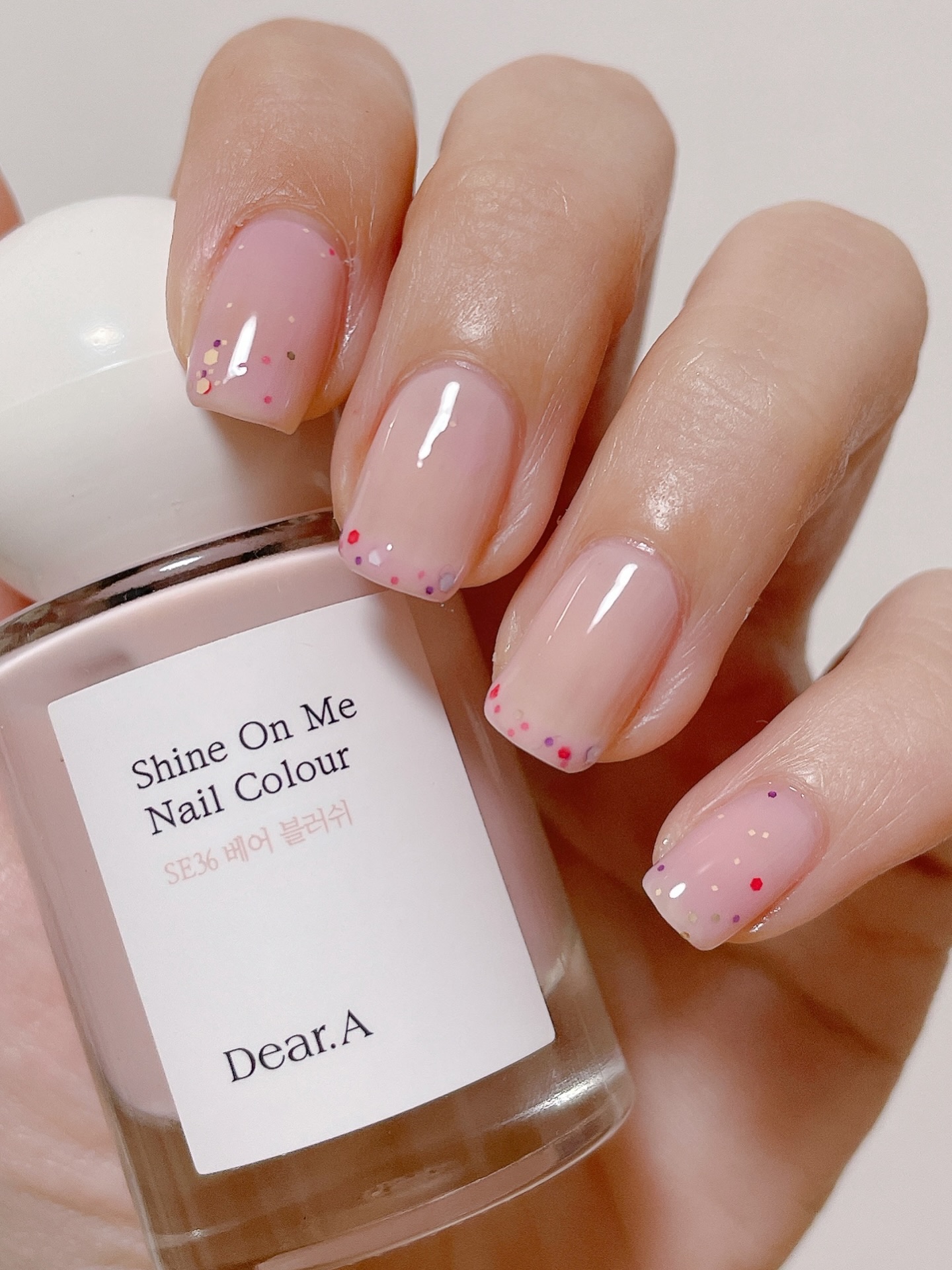 シャインオンミーネイルカラー/Dear.A/マニキュアを使ったクチコミ（1枚目）