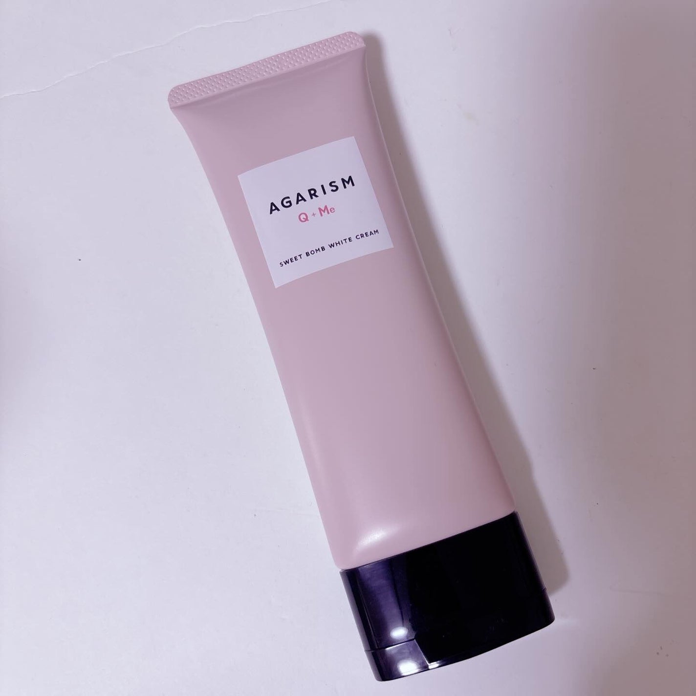 キューミースウィートボムホワイトクリーム/AGARISM/ボディクリームを使ったクチコミ(1枚目)