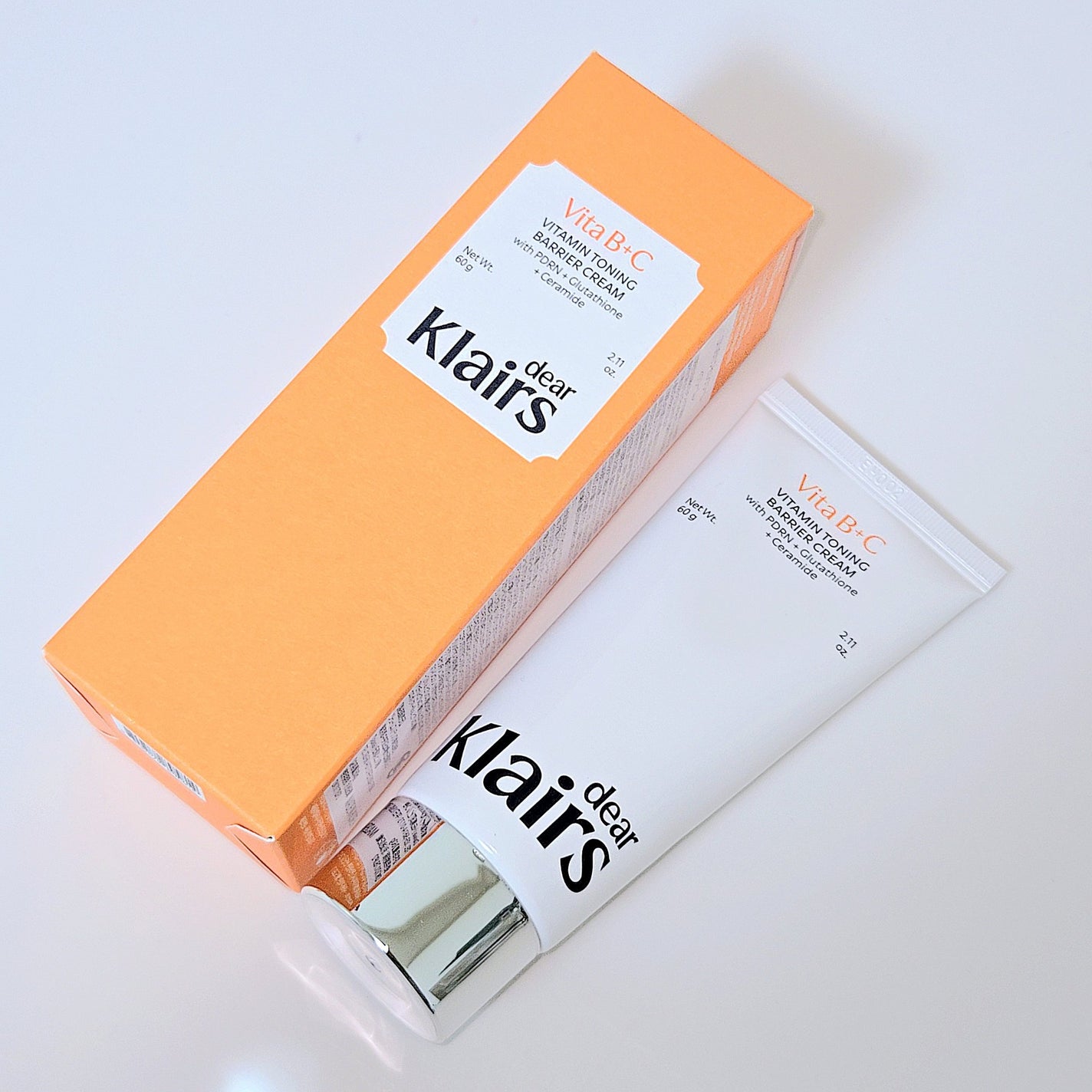 PDRN ビタグル バリアクリーム/Klairs/フェイスクリームを使ったクチコミ(4枚目)