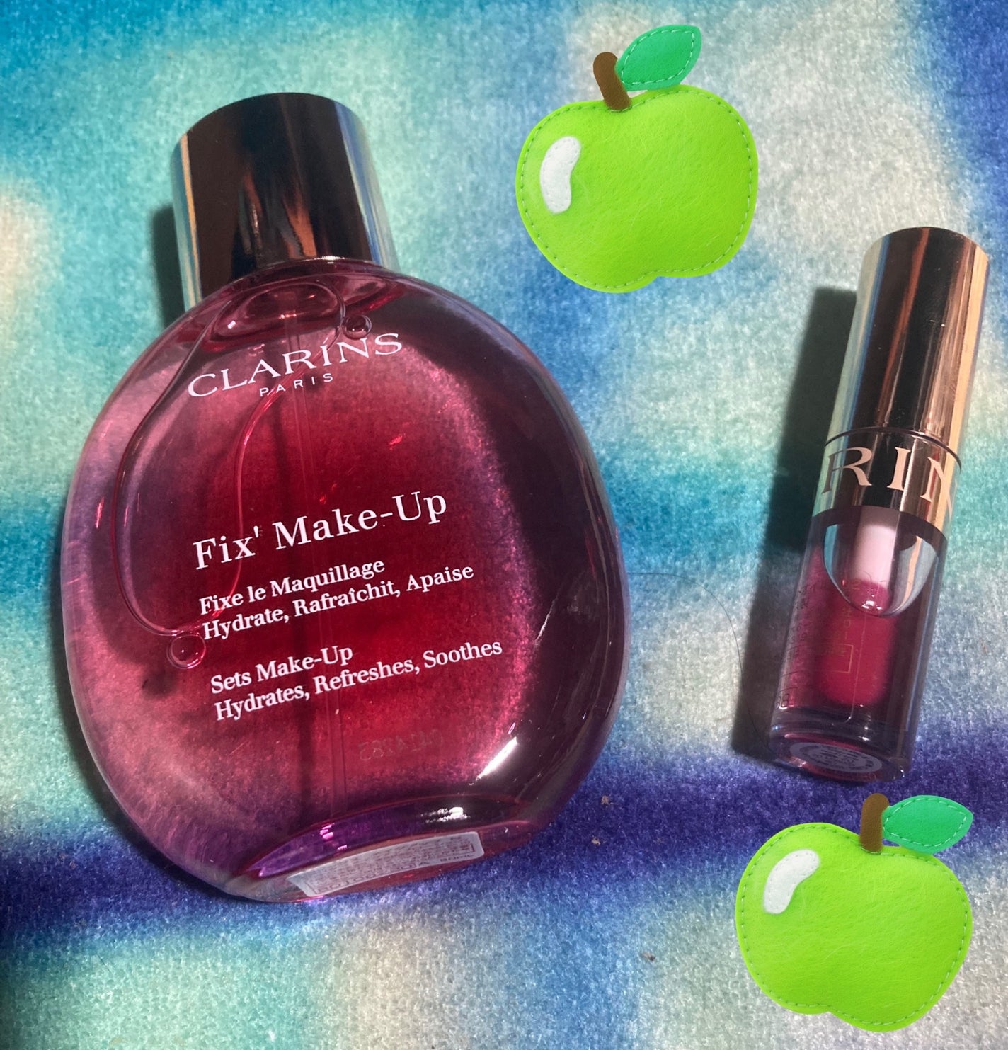 まちゃのまろ on LIPS 「🐲クラランス フィックスミスト🐲🌵リップコンフォートオイル 0..」(1枚目)