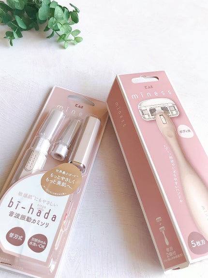 miness ボディ用カミソリ 替刃2個付/貝印/シェーバーを使ったクチコミ(1枚目)