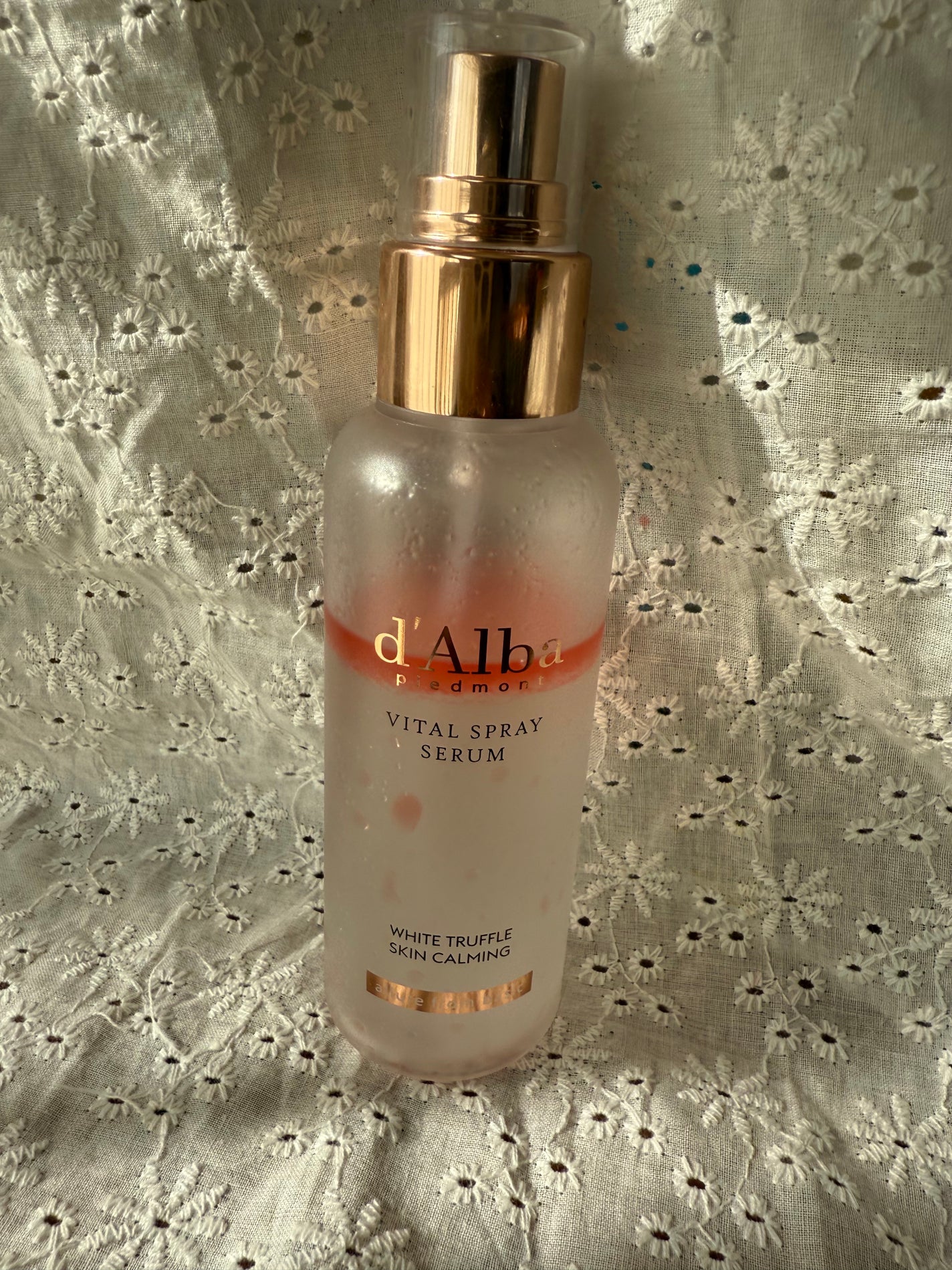 ダルバ ホワイトトリュフバイタルスプレーセラム/ダルバ/ミスト状化粧水を使ったクチコミ(1枚目)