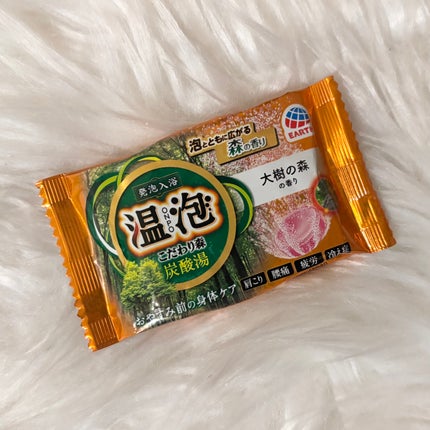 温泡 こだわり森 大樹の森 1錠/温泡/炭酸系入浴剤の画像