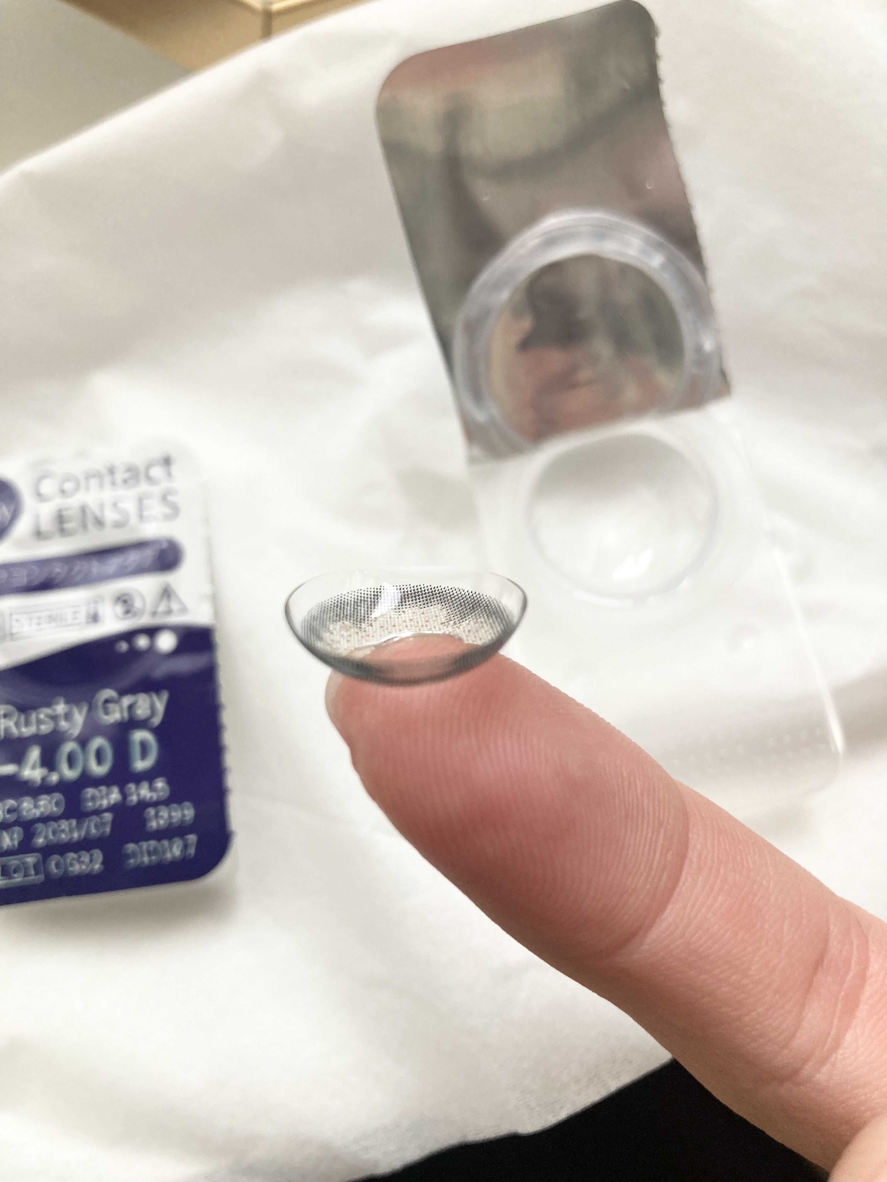 LIL MOON 1day/LILMOON/ワンデー（１DAY）カラコンを使ったクチコミ（3枚目）