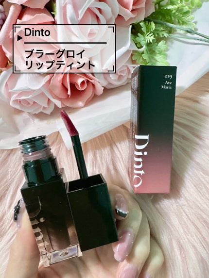 ブラーグロイリップティント/Dinto/リップティントを使ったクチコミ(1枚目)