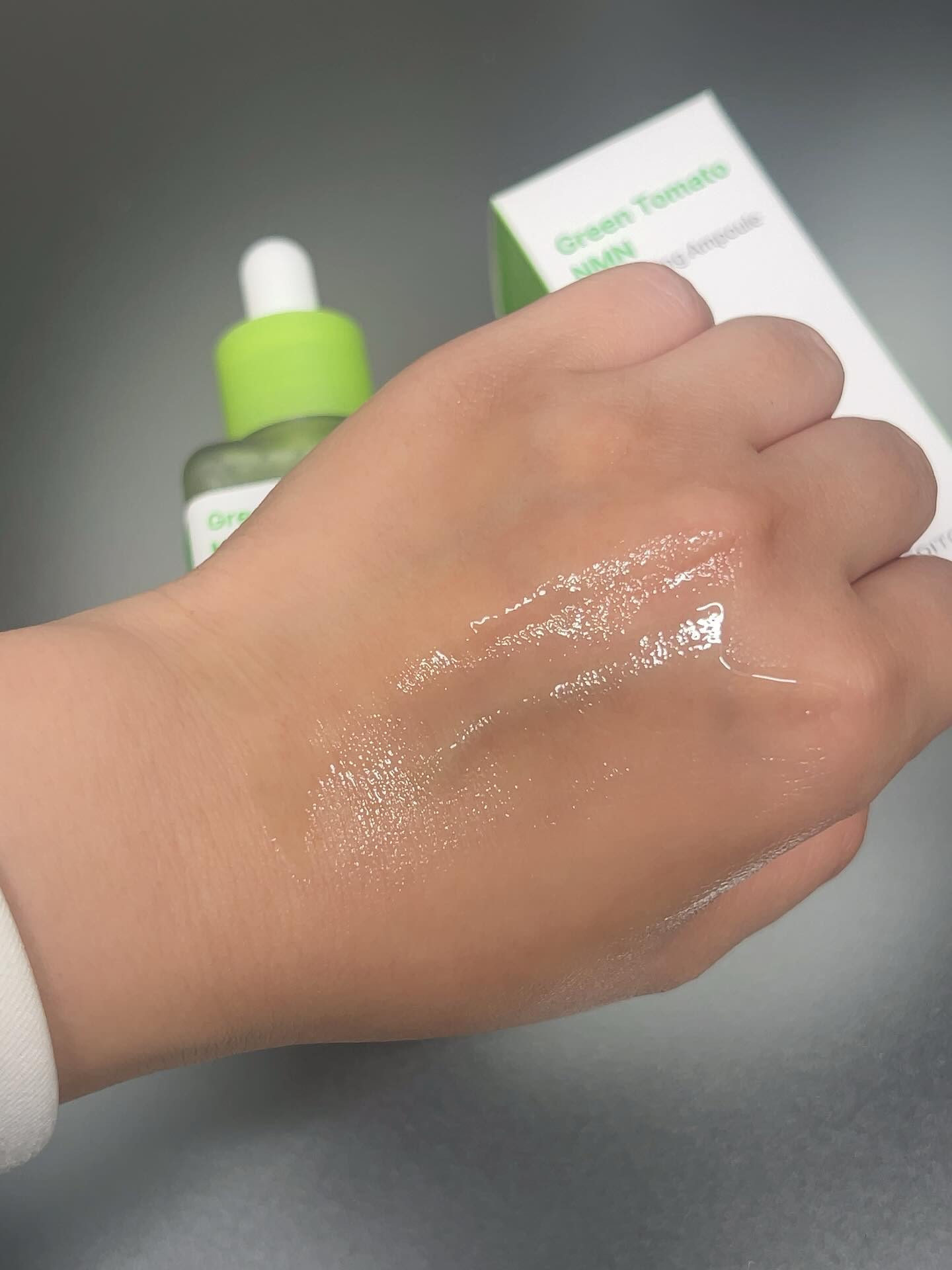 グリーントマト NMN ポア リフティング アンプル/SUNGBOON EDITOR（成分エディター）/美容液を使ったクチコミ（3枚目）