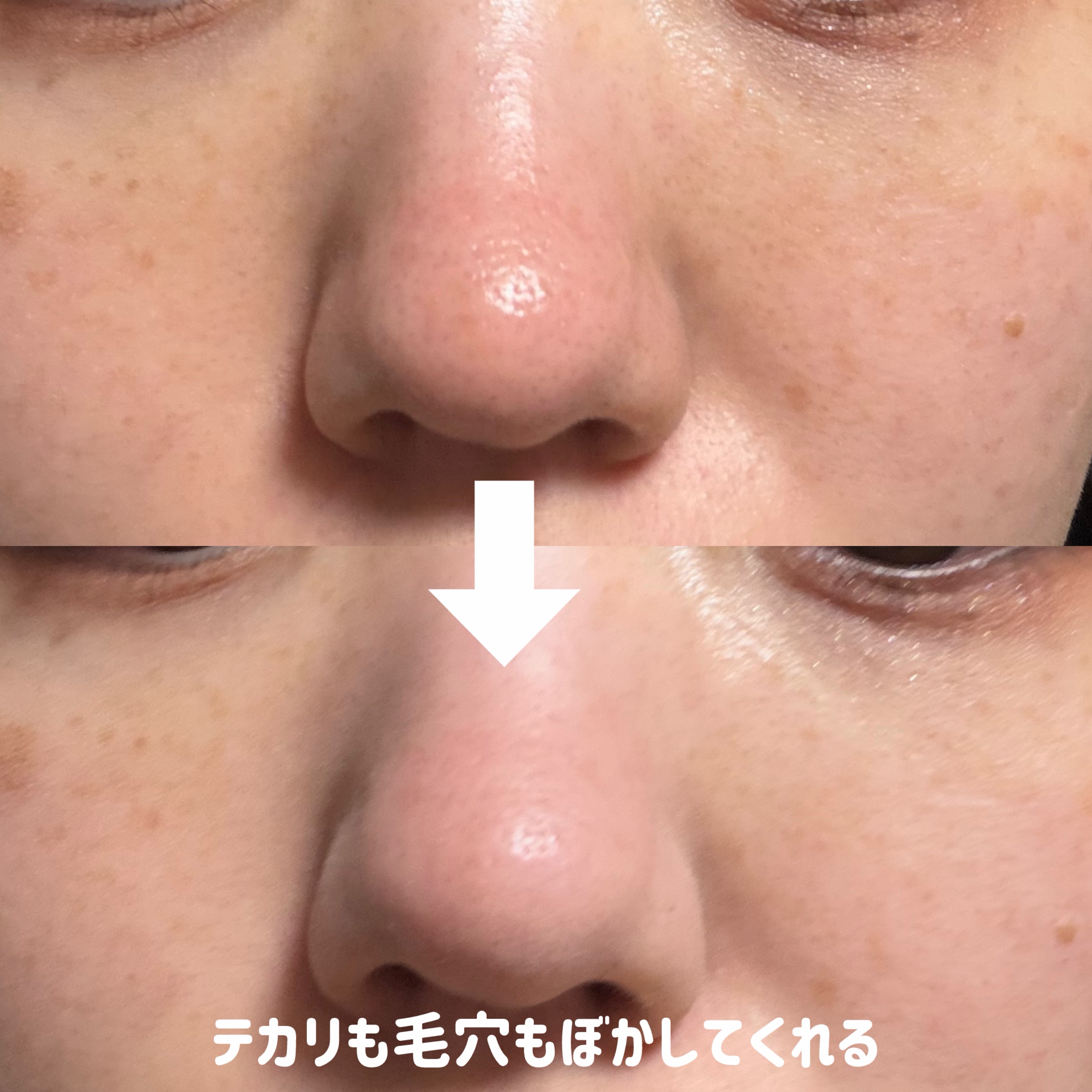 マシュマロフィニッシュパウダー mini ML マットライトオークル/キャンメイク/フェイスパウダーを使ったクチコミ（3枚目）