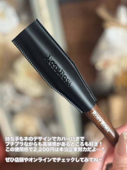 パウダーブラシEX/ロージーローザ/メイクブラシを使ったクチコミ(6枚目)