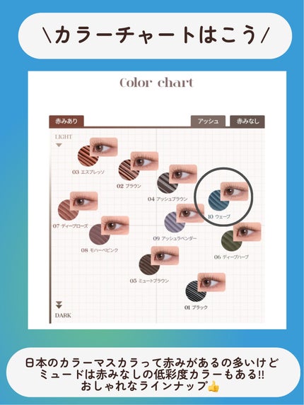インスパイアスキニーカーリングマスカラ/mude/マスカラを使ったクチコミ(3枚目)
