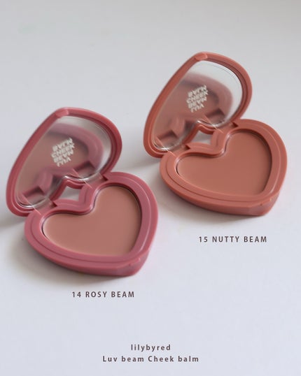ラヴ ビーム チークバーム/lilybyred/ジェル・クリームチークを使ったクチコミ(2枚目)