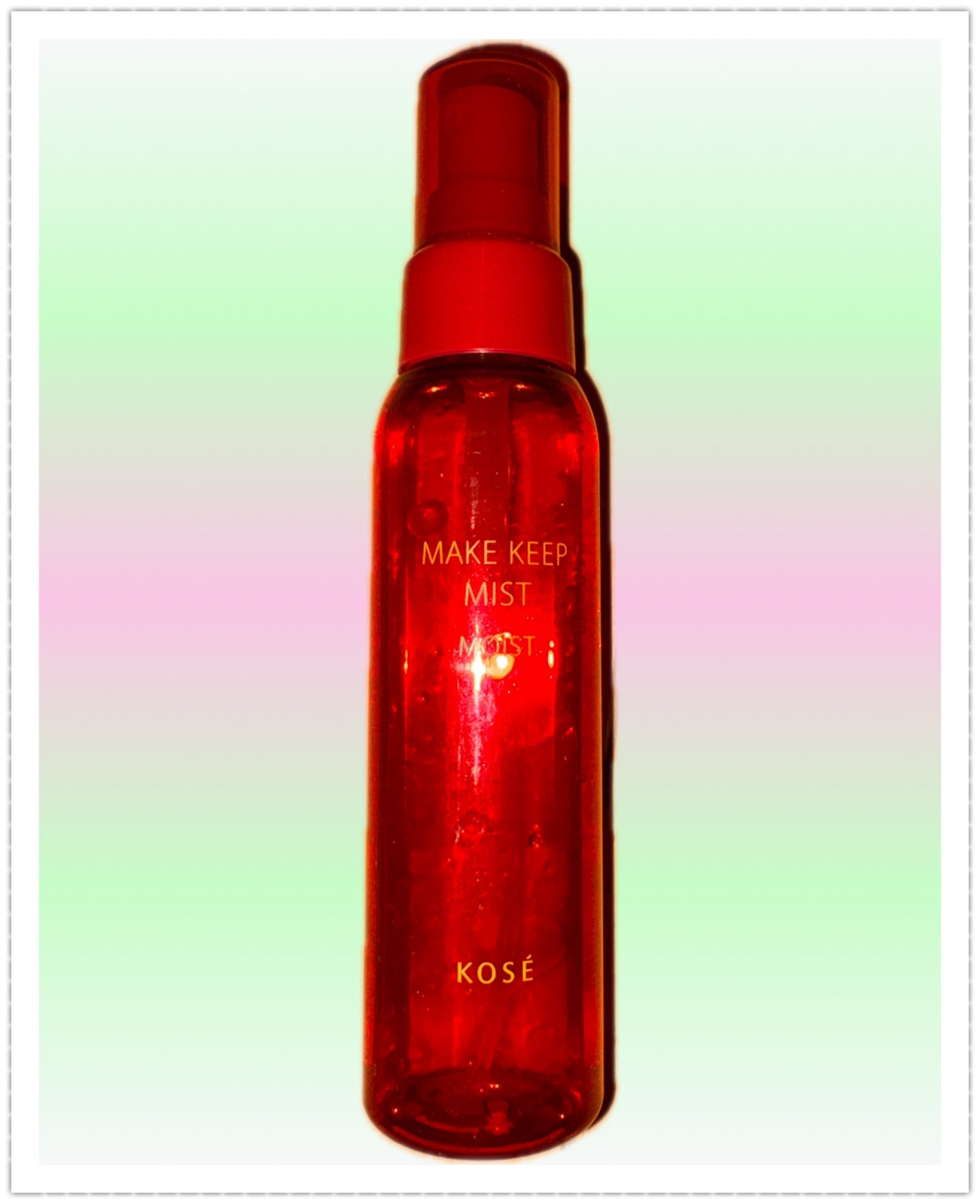 メイク キープ ミスト EX + モイスト TEA/コーセーコスメニエンス/フィックスミストを使ったクチコミ(1枚目)