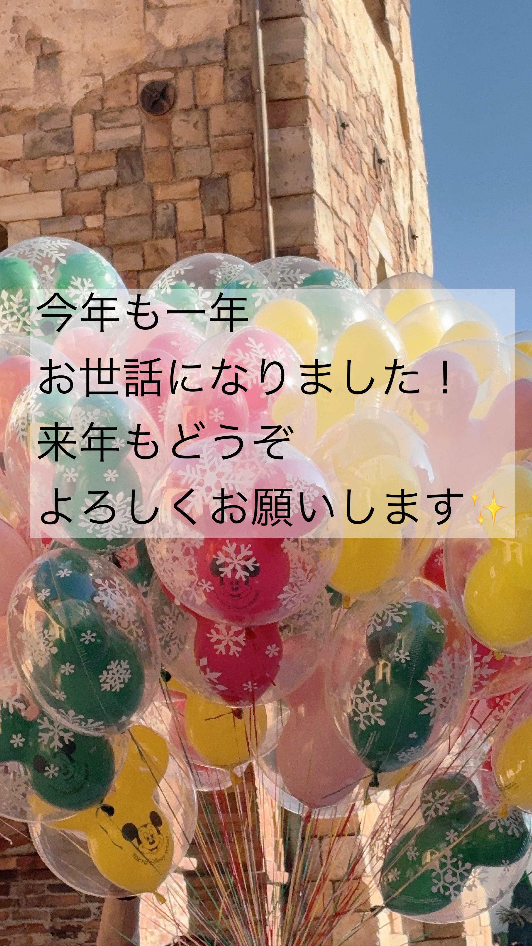 〜今年も一年お世話になりました！来年もどうぞよろしくお願いします✨〜

今年も一年間、投稿を見てくださりありがとうございました☺
皆さんからの♡、コメント、投稿を考える励みになっています！

来年も自分のペースで頑張るので、ぜひまた引き続き