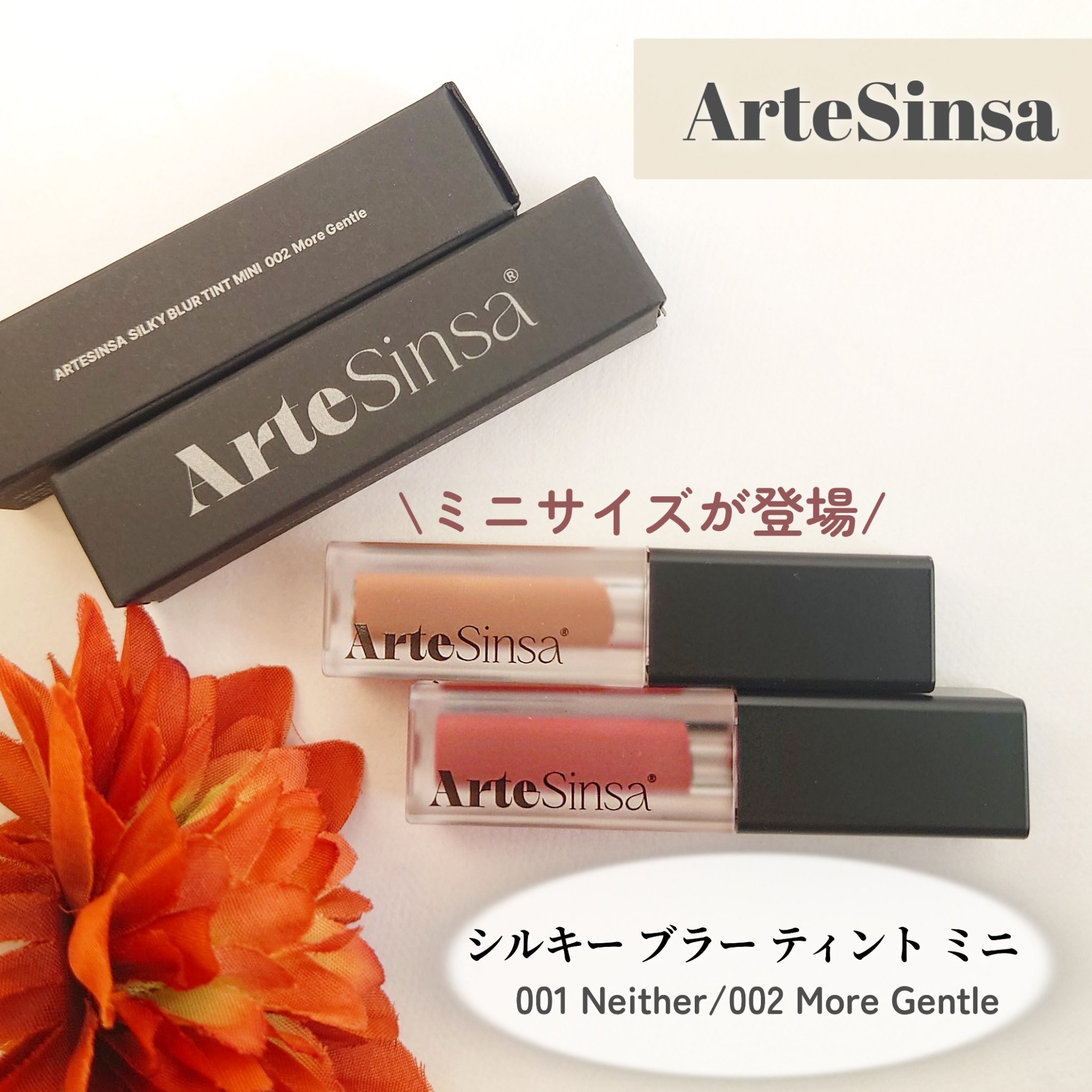 シルキーブラーティント/ArteSinsa/口紅を使ったクチコミ（1枚目）