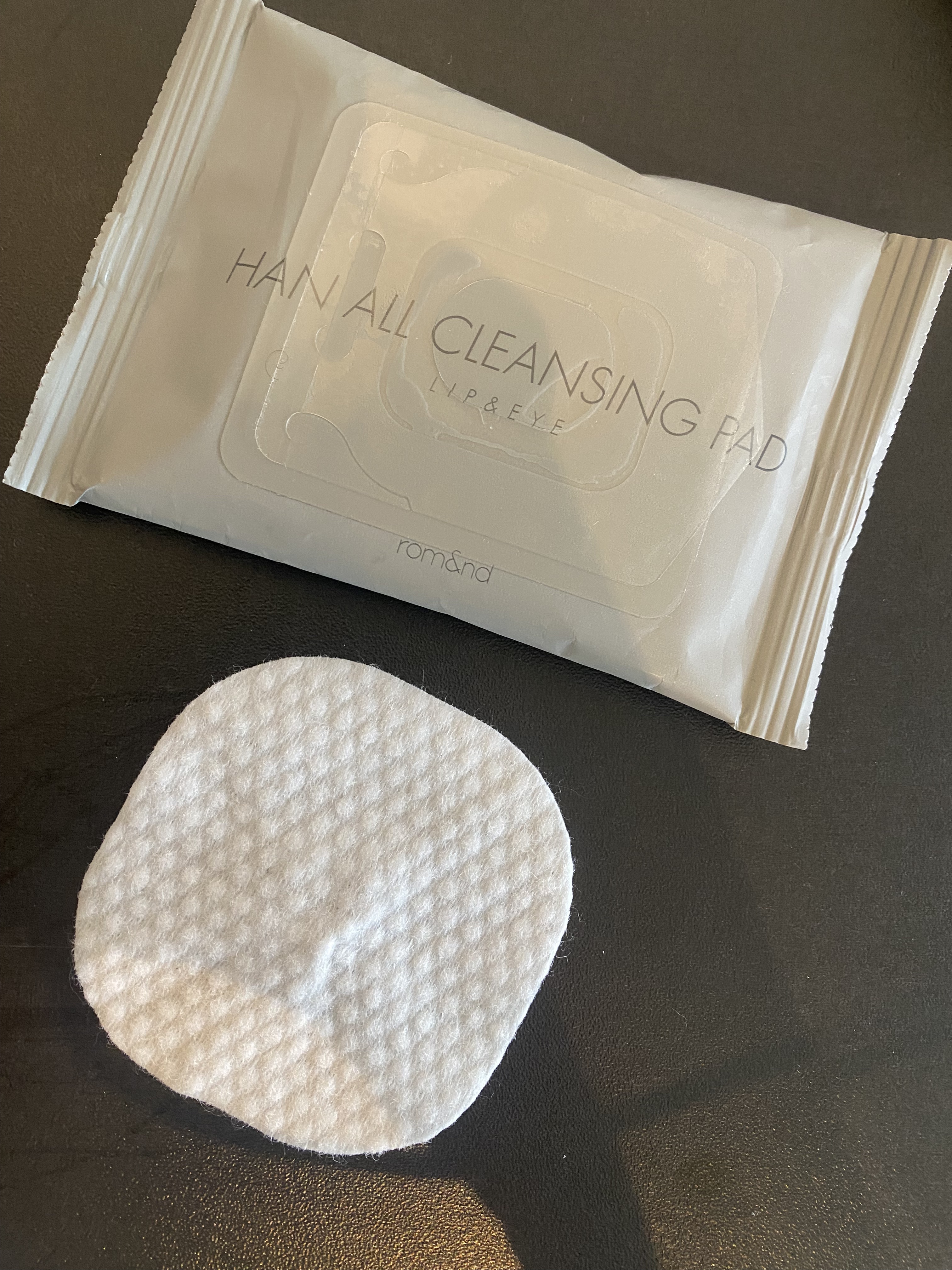 ハンオールクレンジングパッド/rom&nd/クレンジングシートを使ったクチコミ（1枚目）