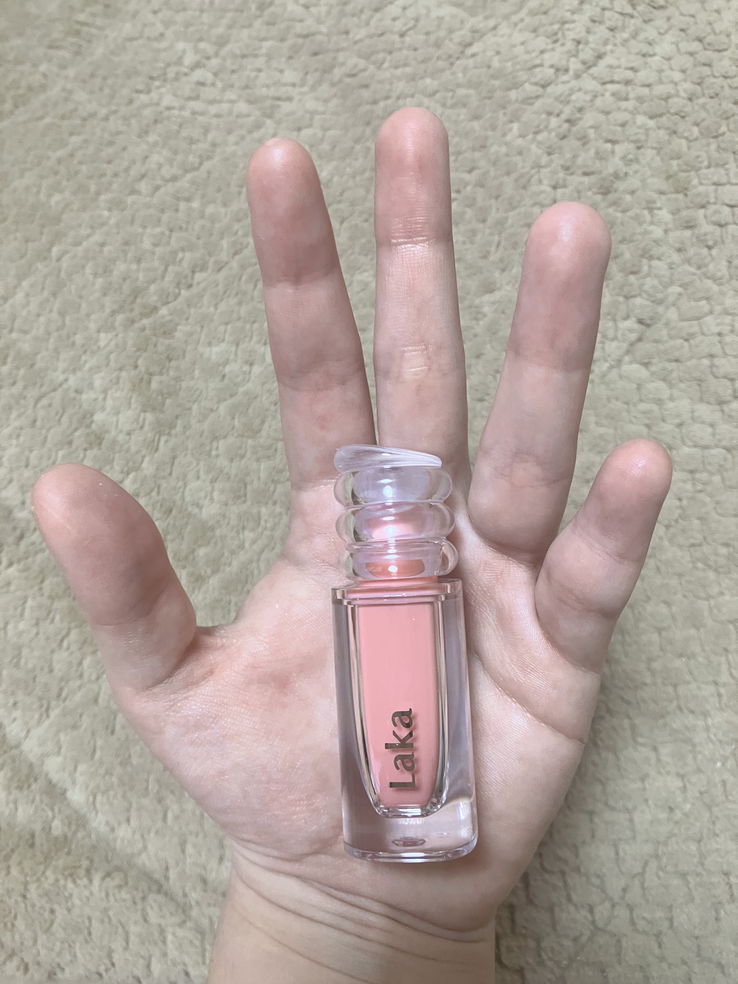 ラカ　マキシグレイヤーティント/Laka/リップティントを使ったクチコミ（1枚目）