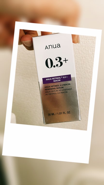 レチノール0.3 ナイアシンリニューイングセラム/Anua/美容液を使ったクチコミ(1枚目)