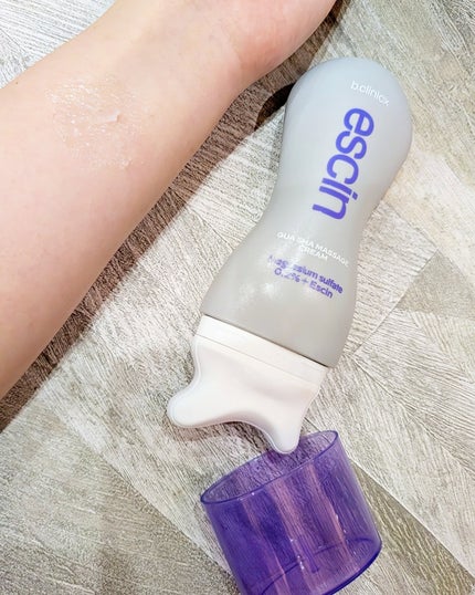マグネシウムプラスエスシン ボディー かっさ マッサージ クリーム/b.clinicx/ボディクリームを使ったクチコミ(3枚目)