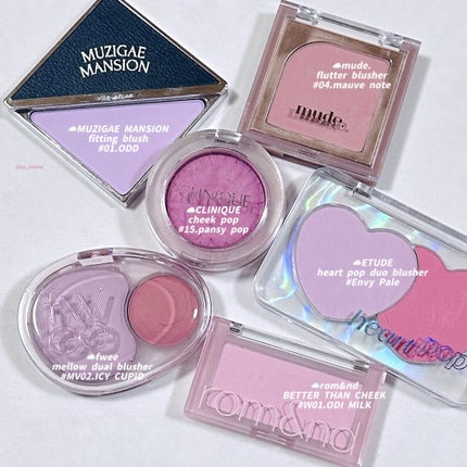 デュアルチークメロウ/fwee/ジェル・クリームチークを使ったクチコミ(2枚目)