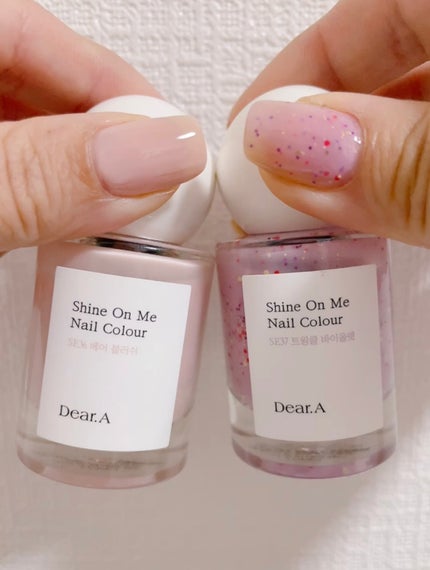 シャインオンミーネイルカラー/Dear.A/マニキュアを使ったクチコミ(3枚目)