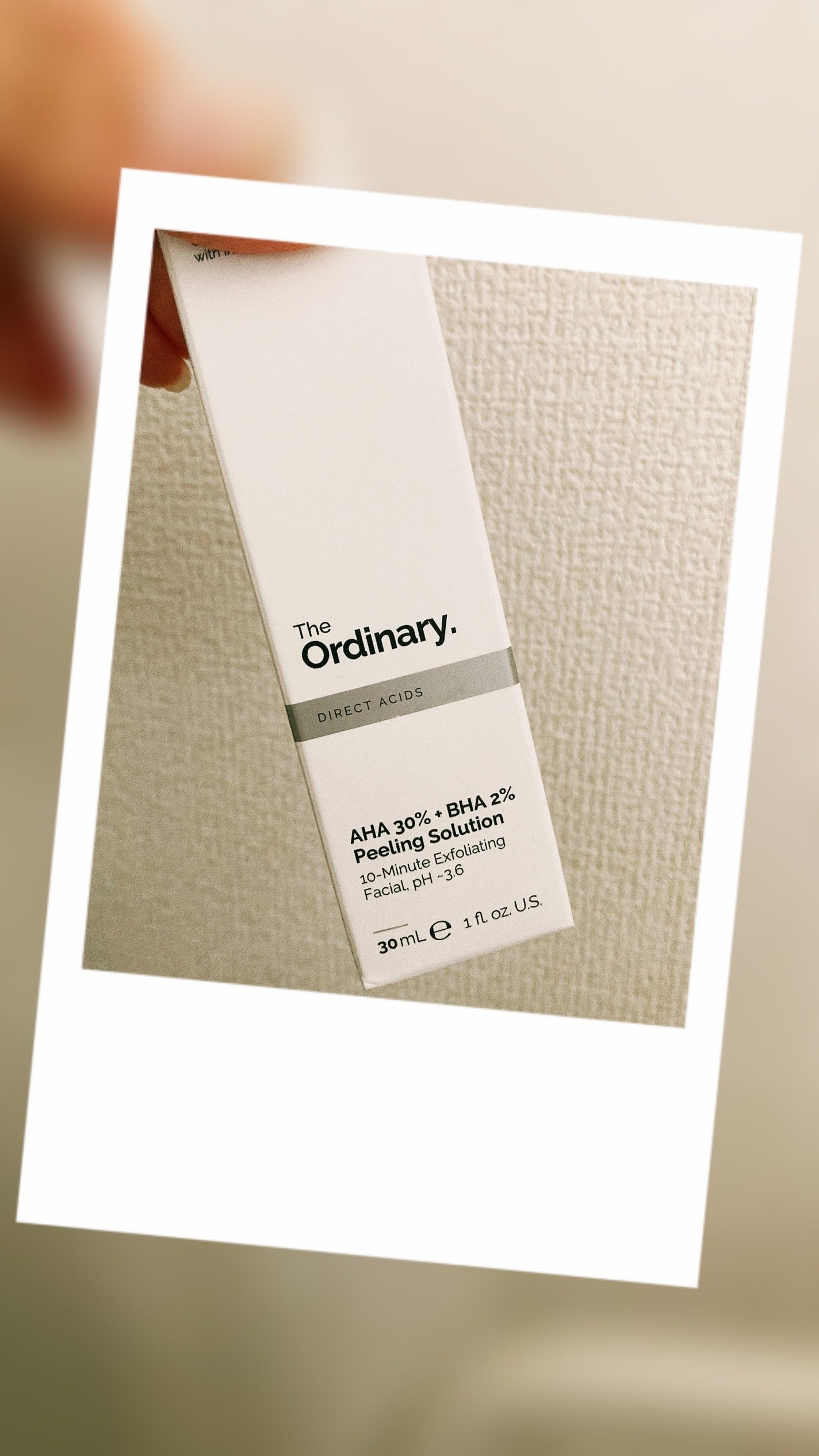 AHA 30% + BHA 2% Peeling Solution/The Ordinary/ピーリングを使ったクチコミ(1枚目)