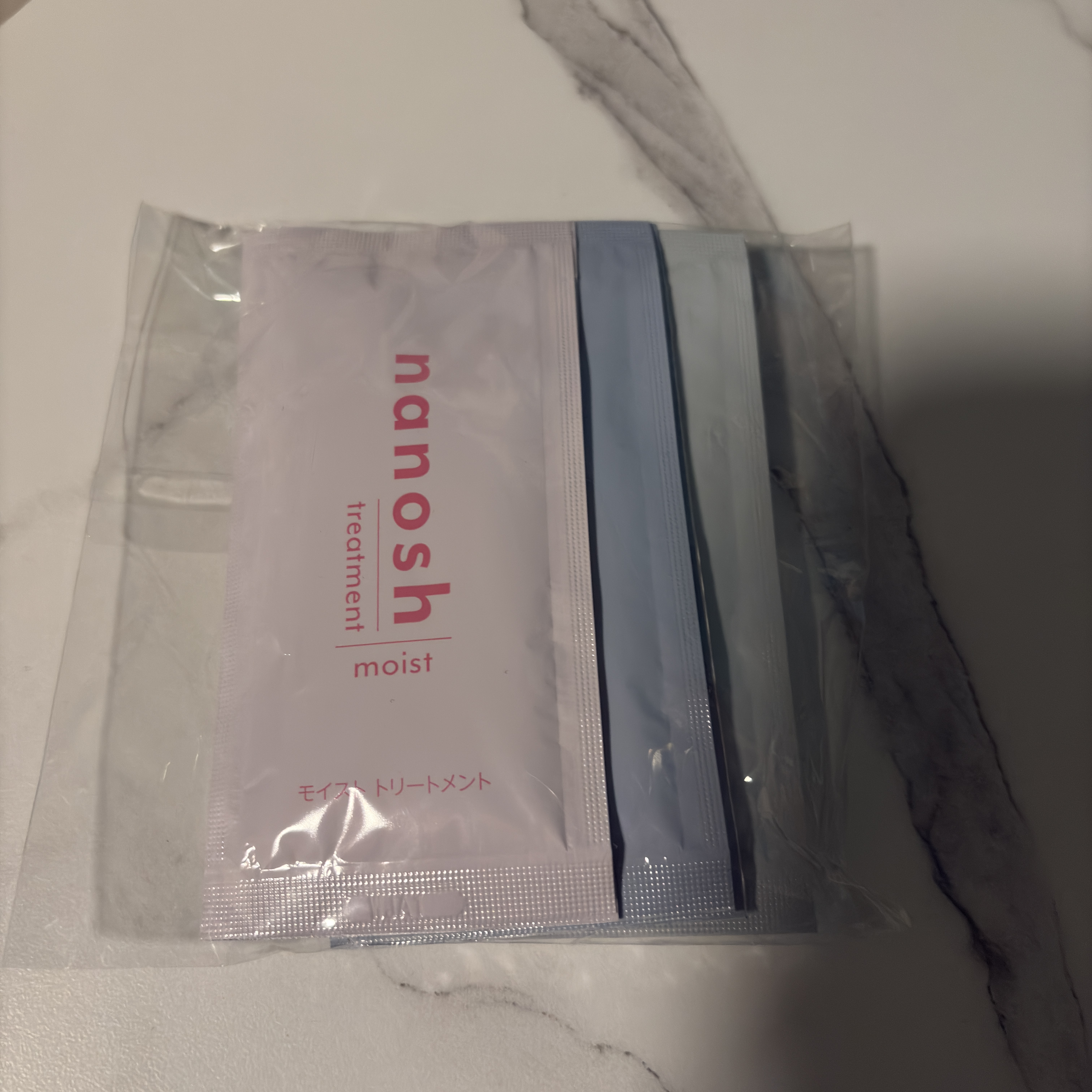 ナノバブル シャンプー＆トリートメント モイスト/nanosh/市販シャンプーを使ったクチコミ（1枚目）