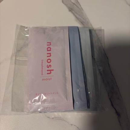 ナノバブル シャンプー&トリートメント モイスト/nanosh/市販シャンプーを使ったクチコミ(1枚目)