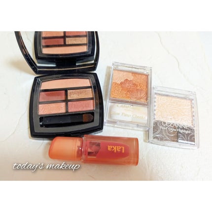 グロウフルールチークス/キャンメイク/パウダーチークを使ったクチコミ(1枚目)