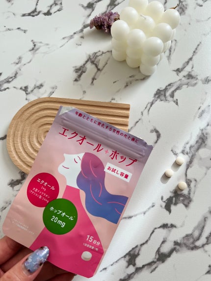 ソナエル エクオール+ホップ/Sonael/健康サプリメントを使ったクチコミ(3枚目)