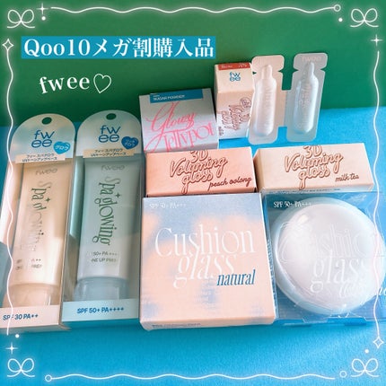 フィー クッションガラス ナチュラル/fwee/クッションファンデーションを使ったクチコミ(1枚目)