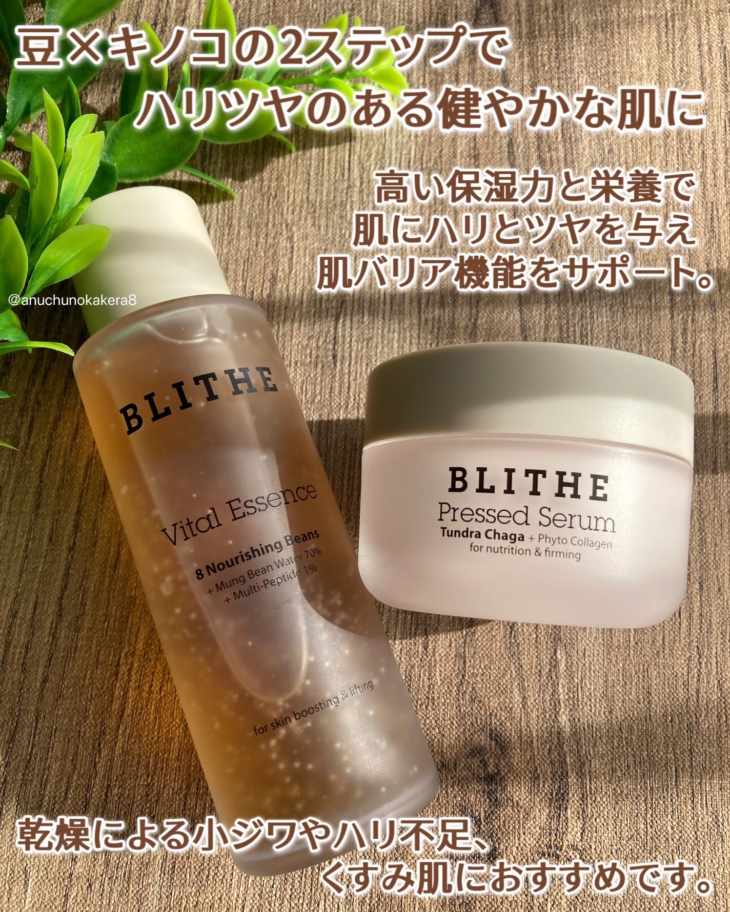 Pressed Serum Tundra chaga/BLITHE/美容液を使ったクチコミ(2枚目)