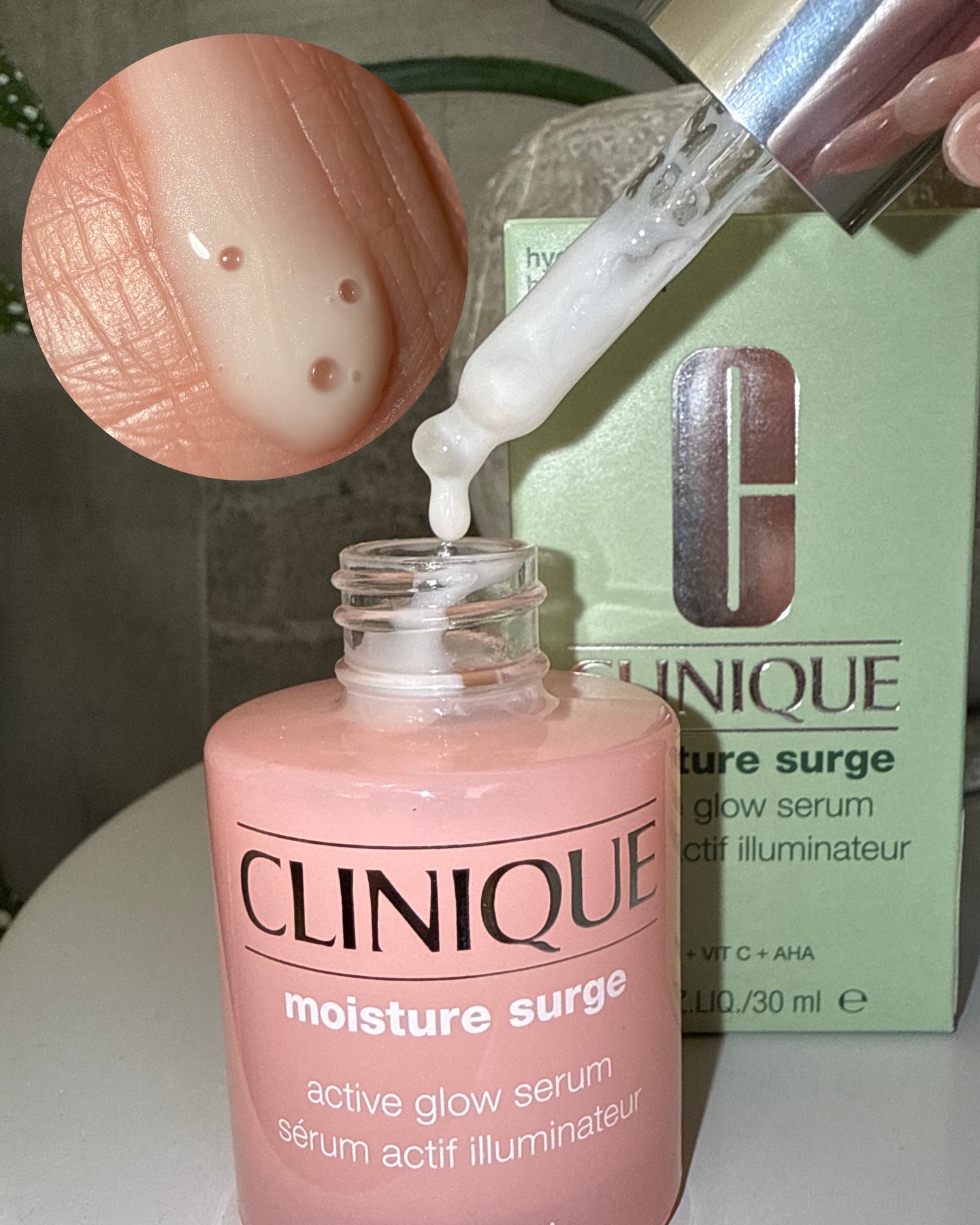 モイスチャーシュガーアクティブグロウセラム/CLINIQUE/美容液を使ったクチコミ（3枚目）