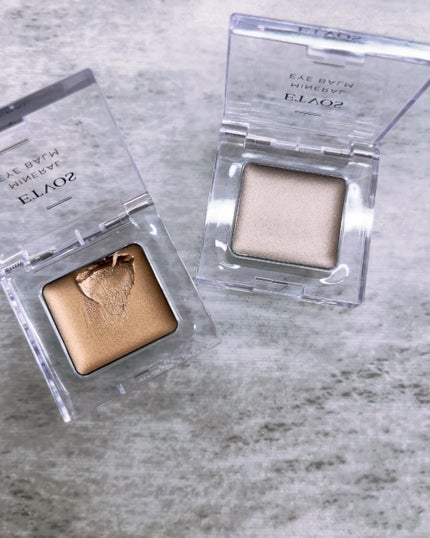 ミネラルアイバーム/エトヴォス/ジェル・クリームアイシャドウを使ったクチコミ(1枚目)