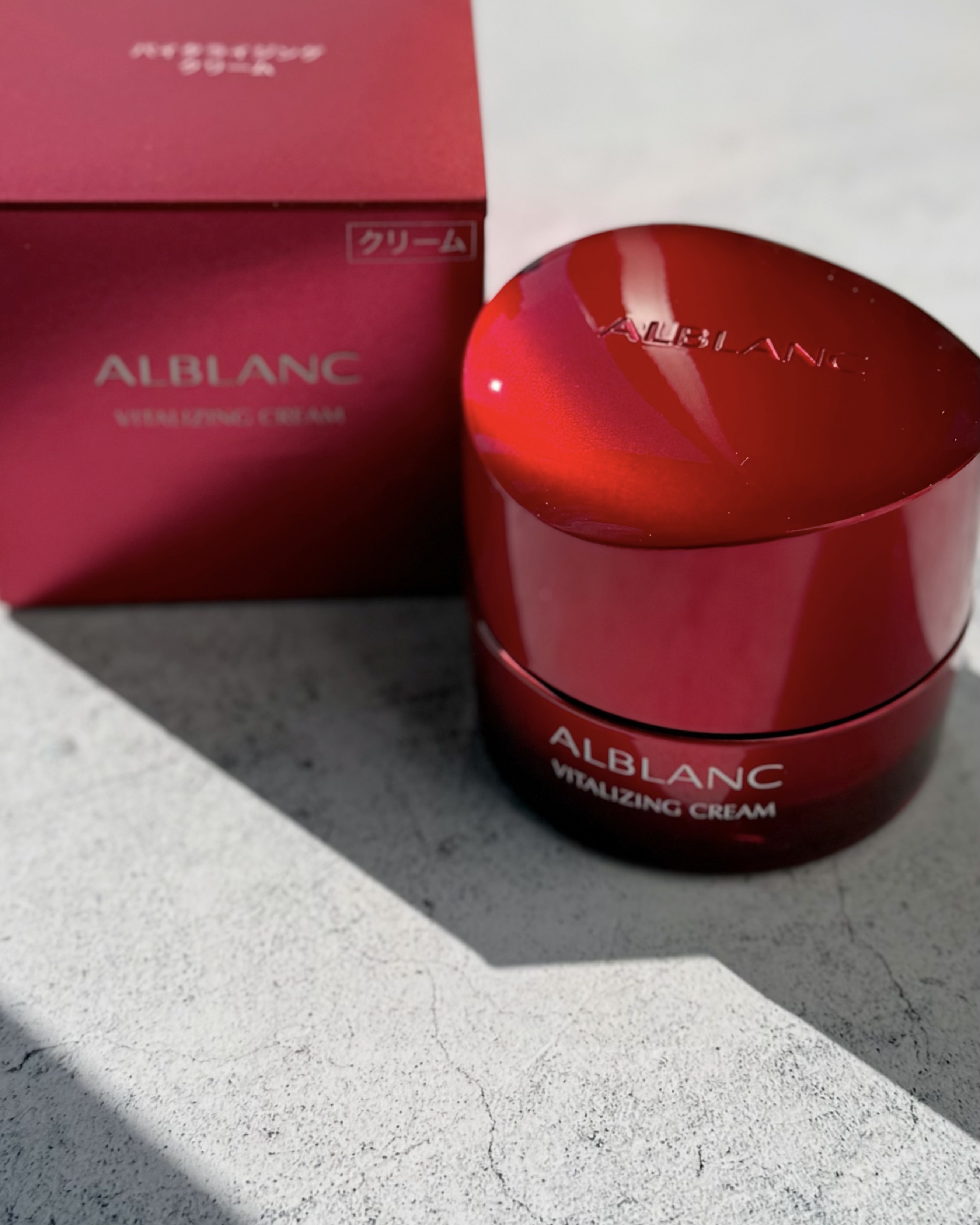 バイタライジングクリーム/ALBLANC/フェイスクリームを使ったクチコミ（1枚目）