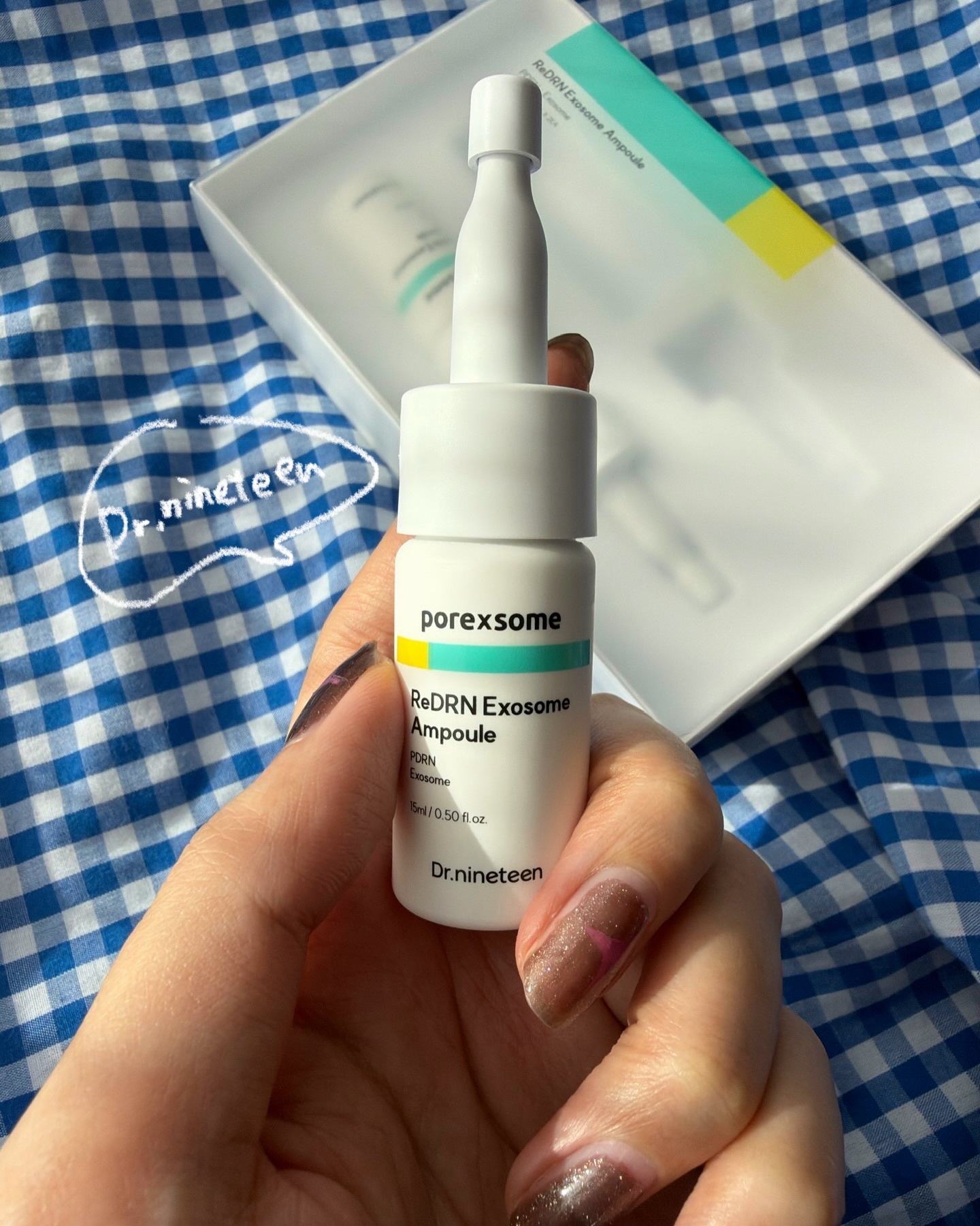 ReDRNエクソソームアンプル/Dr.nineteen/美容液を使ったクチコミ（2枚目）