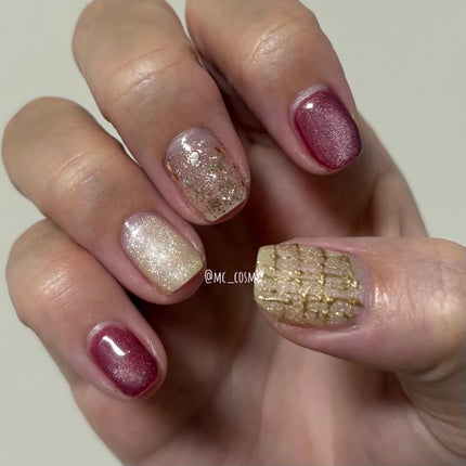 ジェルネイル(ライト対応)/セリア/ジェルネイルを使ったクチコミ(2枚目)