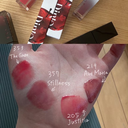 ブラーグロイリップティント/Dinto/リップティントを使ったクチコミ(3枚目)