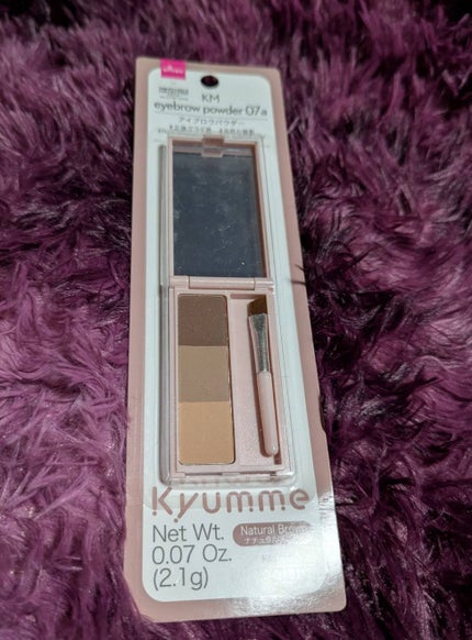 KM アイブロウパウダー/DAISO/パウダーアイブロウを使ったクチコミ(1枚目)