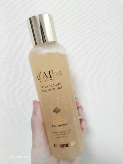 ビタトーニングセラムトナー/ダルバ/化粧水を使ったクチコミ(2枚目)