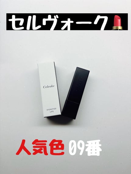 ディグニファイド リップス/Celvoke/口紅を使ったクチコミ(1枚目)