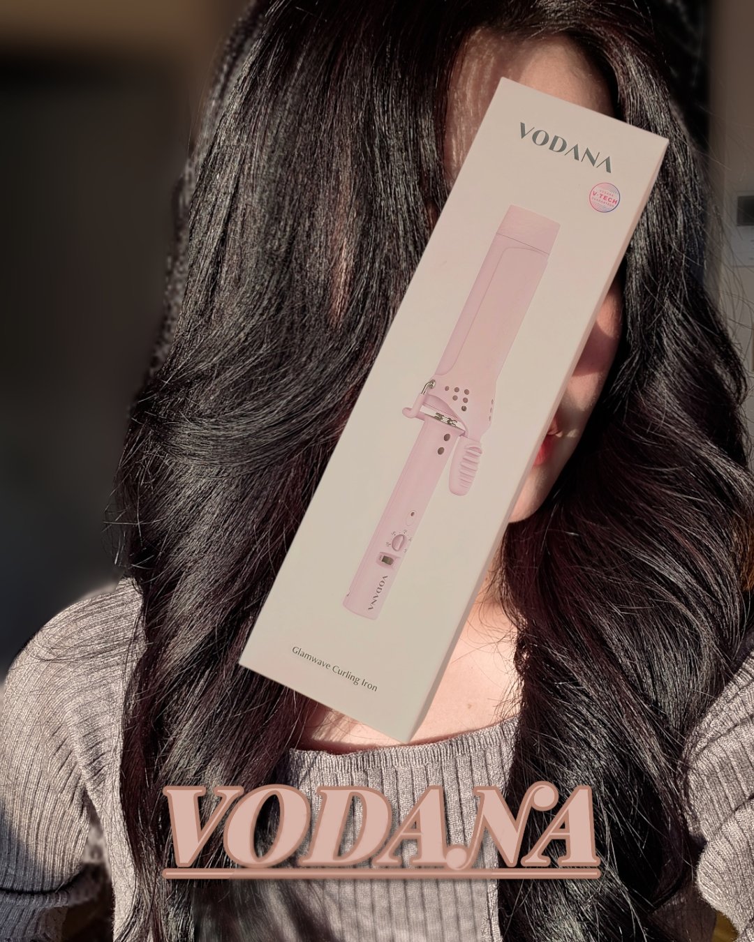グラムウェーブ カーリングアイロン 36mm/40mm/VODANA (ボダナ)/カールアイロンを使ったクチコミ（1枚目）