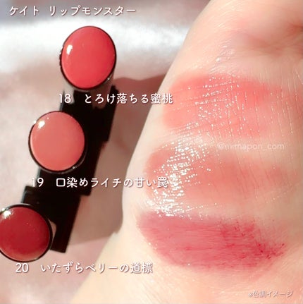 ケイト リップモンスター/KATE/口紅を使ったクチコミ(3枚目)