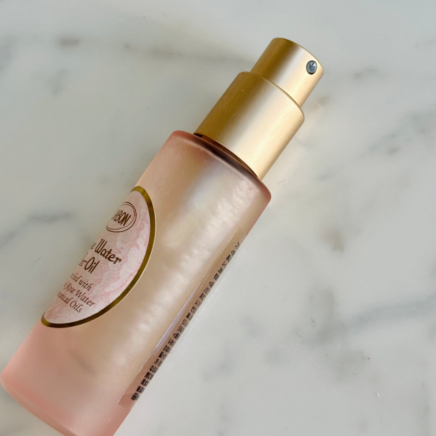 ローズウォーターインオイル/SABON/ミスト状化粧水を使ったクチコミ(2枚目)