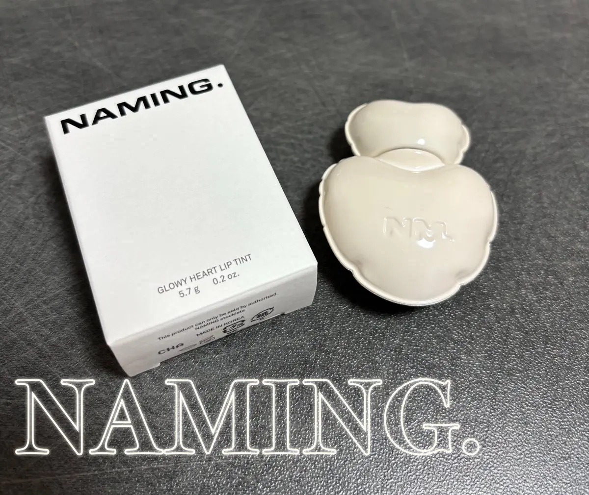 ネーミング グロウ ハートリップティント 03（日本限定色）/NAMING./リップティントを使ったクチコミ（1枚目）