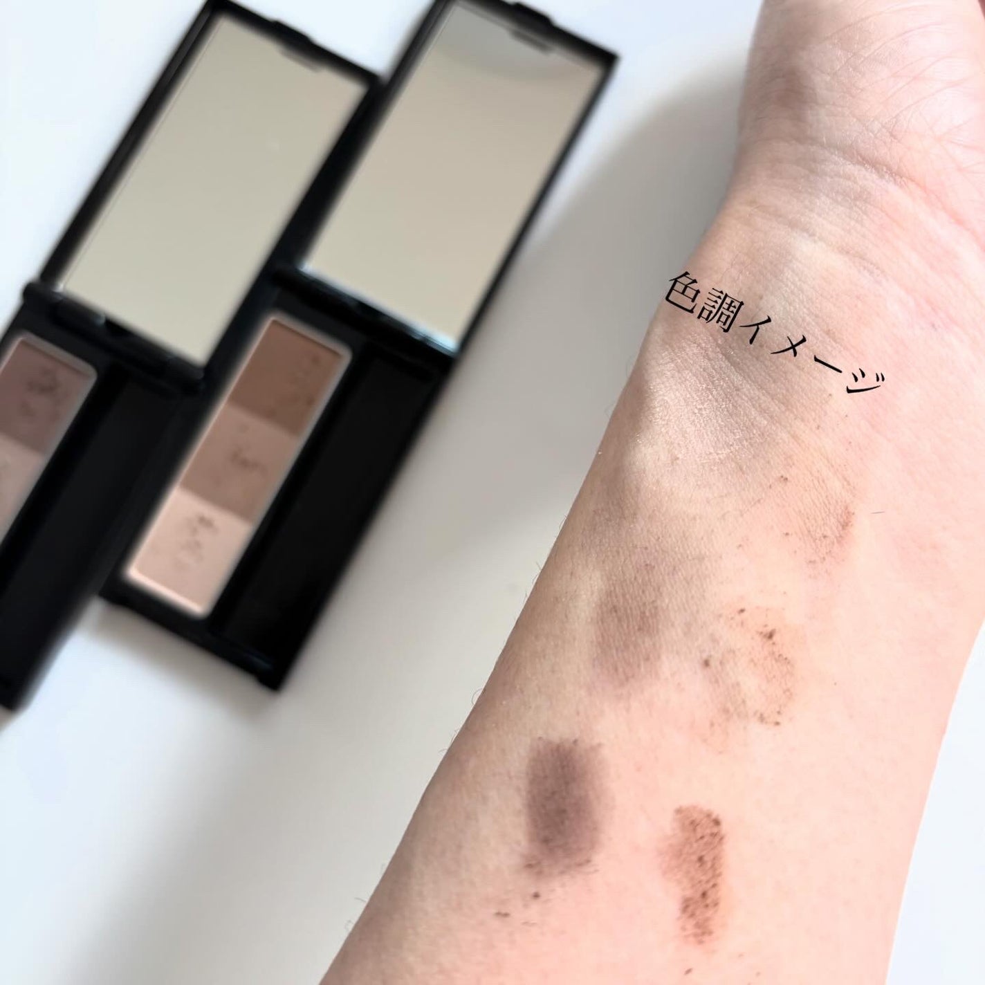 ケイト デザイニングアイブロウ3D/KATE/パウダーアイブロウを使ったクチコミ(3枚目)