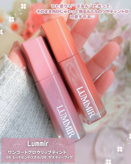 ONE COAT グロウティント/Lummir/リップティントを使ったクチコミ(2枚目)