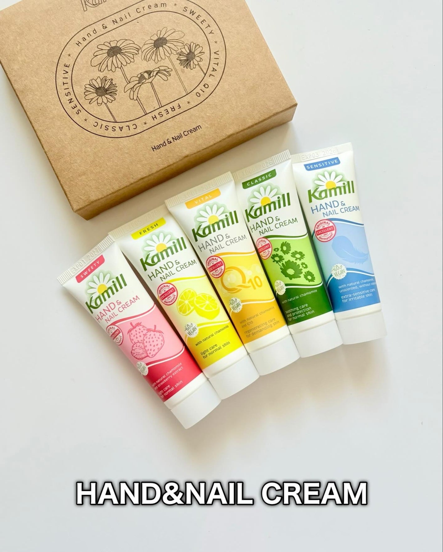 ハンド&ネイルクリームミニ 企画セット30ml*5/カミール/その他キットセットを使ったクチコミ(2枚目)