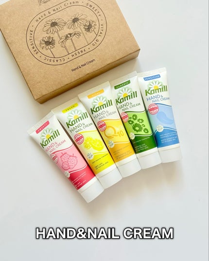 ハンド&ネイルクリームミニ 企画セット30ml*5/カミール/その他キットセットを使ったクチコミ(2枚目)