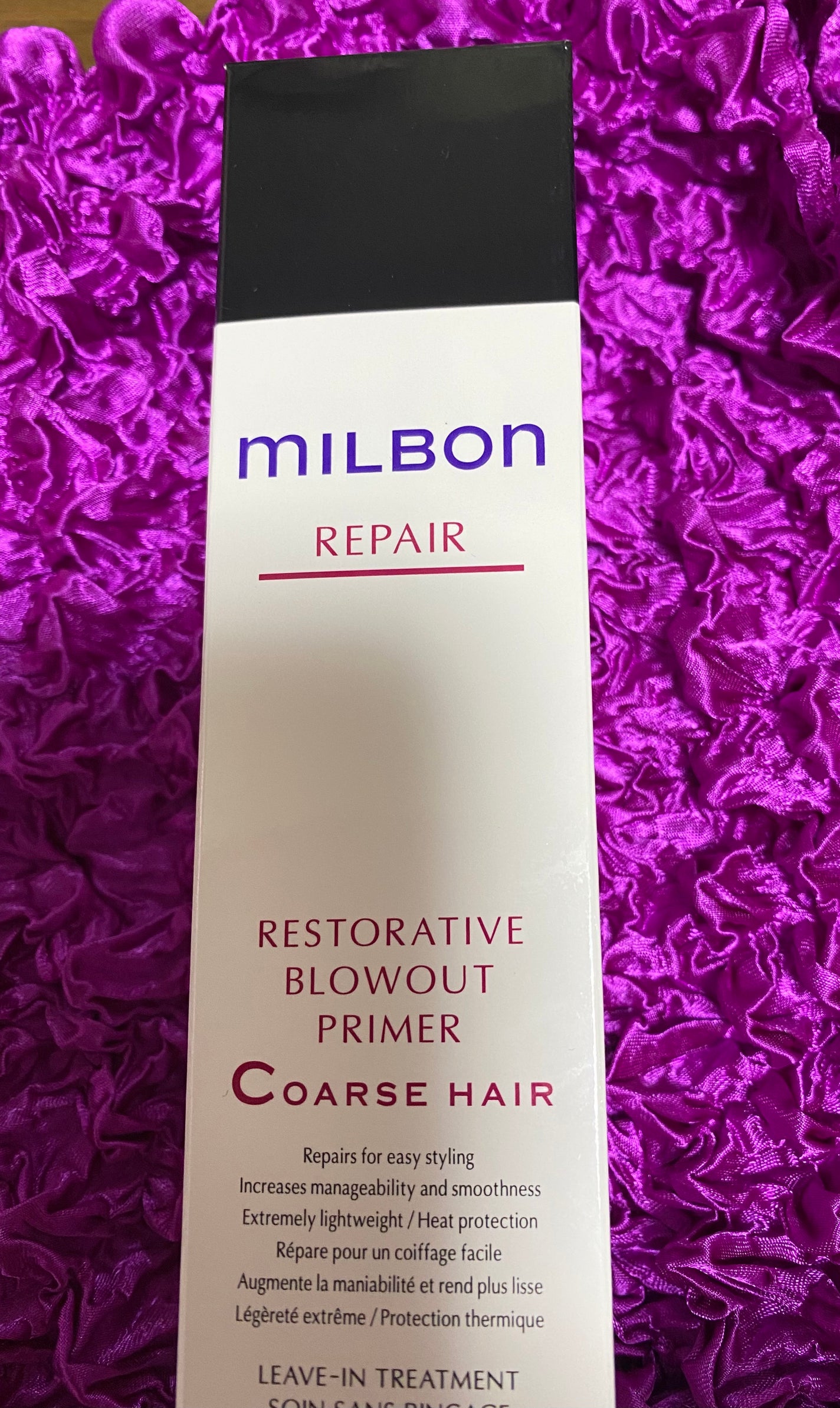 リストラティブ ブローアウトプライマー コースヘア/ミルボン/ヘアミルクを使ったクチコミ(3枚目)