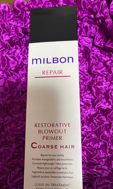 リストラティブ ブローアウトプライマー コースヘア/ミルボン/ヘアミルクを使ったクチコミ(3枚目)